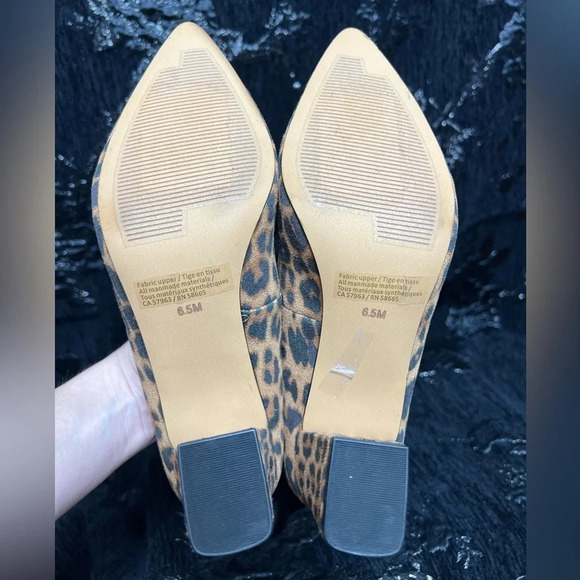 Abound Aubry Block Heel Pump in Leopard Cheetah NWOT Size 6.5 - Picture 7 of 7